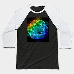 Evolution in abstract Baseball T-Shirt